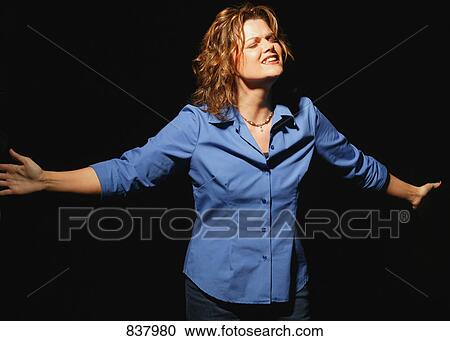 Woman worshipping View Large Photo Image Stock Image - Woman worshipping. Fotosearch