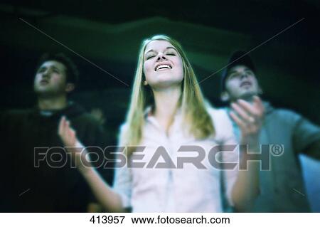 Stock Photo - Worship service. Fotosearch