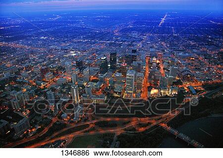 A view of downtown View Large Photo Image Stock Photograph - A view of downtown. Fotosearch