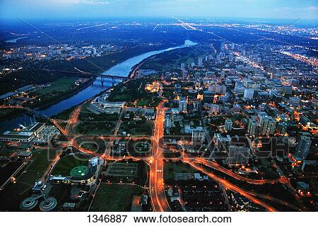 Stock Photo - A view of the city. Fotosearch