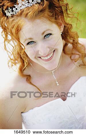 Stock Image - Beautiful bride. Fotosearch
