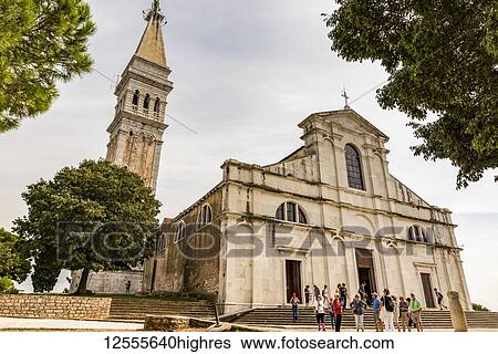 Church of St Euphemia; Rovinj, Croatia View Large Photo Image Stock Photograph - Church of St Euphemia; Rovinj, Croatia. Fotosearch