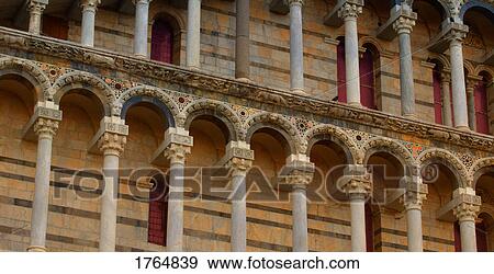 Close-up of Duomo Santa Maria Assunta in Pisa Tuscany Italy Europe View Large Photo Image Stock Photo - Close-up of Duomo Santa Maria Assunta in Pisa Tuscany Italy Europe. Fotosearch