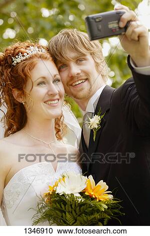 First photo as a married couple View Large Photo Image Stock Image - First photo as a married couple. Fotosearch