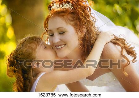 Flower girl kiss View Large Photo Image Stock Photography - Flower girl kiss. Fotosearch
