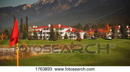 Stock Image - Golf Course In Holiday Resort. Fotosearch