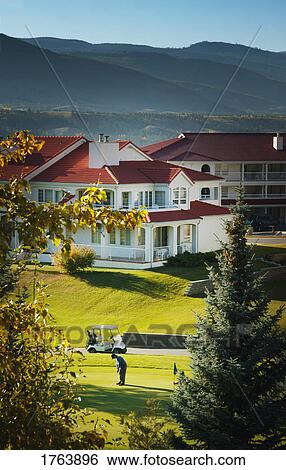 Stock Photograph - Golf resort. Fotosearch