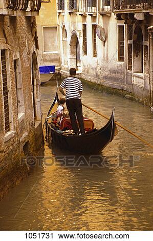 Gondolas on Canal Venice Italy View Large Photo Image Stock Image - Gondolas on Canal Venice Italy. Fotosearch