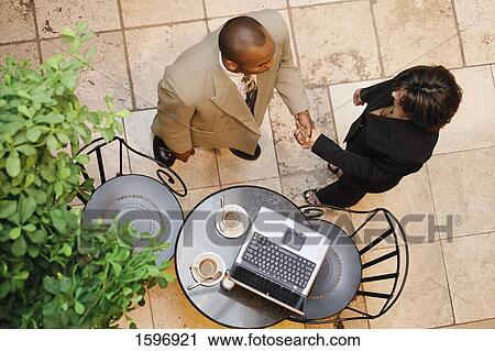Stock Image - Handshake. Fotosearch