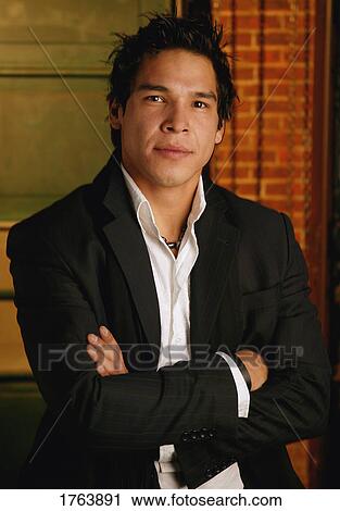 Stock Image - Man in suit. Fotosearch