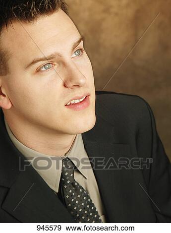 Man wearing suit View Large Photo Image Stock Photo - Man wearing suit. Fotosearch