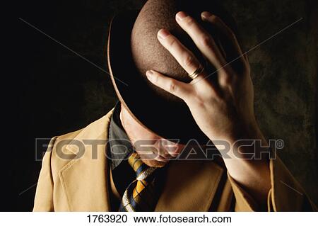 Man with hat View Large Photo Image Stock Image - Man with hat. Fotosearch