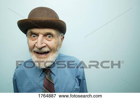 Picture - Portrait of a senior. Fotosearch - Search Stock Photography, Photos, Prints, Images, and Photo Clipart