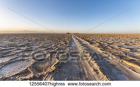 Salt flats of Lake Karum (Lake Assale) at sunset, Danakil Depression; Afar Region, Ethiopia View Large Photo Image Stock Photograph - Salt flats of Lake Karum (Lake Assale) at sunset, Danakil Depression; Afar Region, Ethiopia. Fotosearch