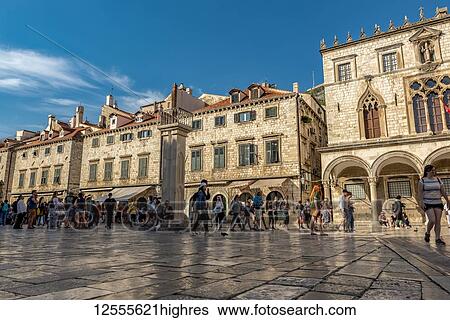 Stradun or main street; Dubrovnik, Dubrovnik-Neretva County, Croatia View Large Photo Image Stock Photograph - Stradun or main street; Dubrovnik, Dubrovnik-Neretva County, Croatia. Fotosearch