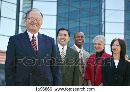 Stock Photograph - Team of business people. Fotosearch