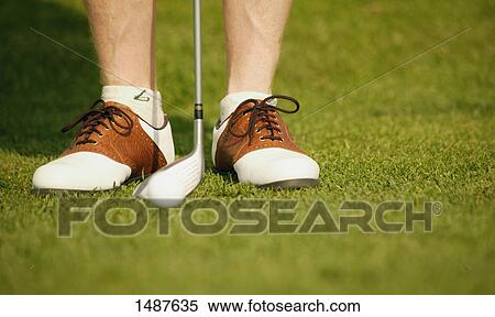 The golfer's shoes View Large Photo Image Stock Photography - The golfer's shoes. Fotosearch