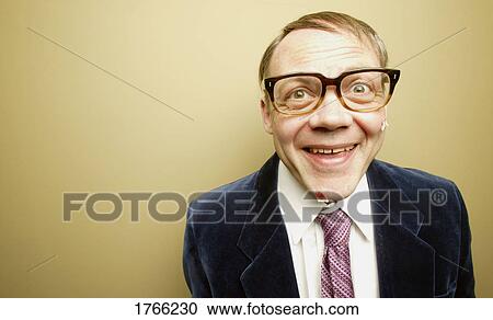 Stock Image - A big smile. Fotosearch