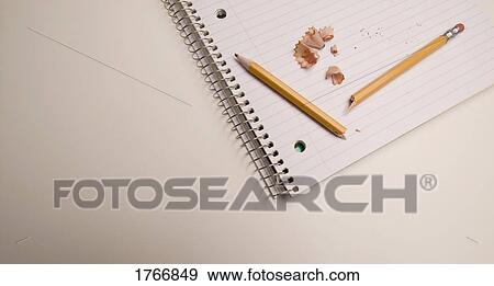 Stock Photo - A broken pencil. Fotosearch