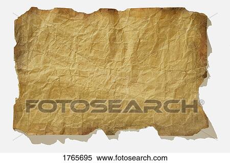 A brown crinkly sheet of paper View Large Photo Image Stock Photography - A brown crinkly sheet of paper. Fotosearch
