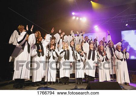A choir View Large Photo Image Picture - A choir. Fotosearch