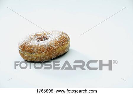 Stock Photo - A donut. Fotosearch