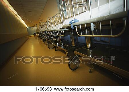 A hospital hallway View Large Photo Image Stock Image - A hospital hallway. Fotosearch