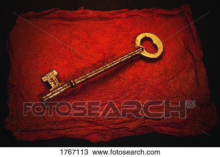 Stock Image - A key. Fotosearch