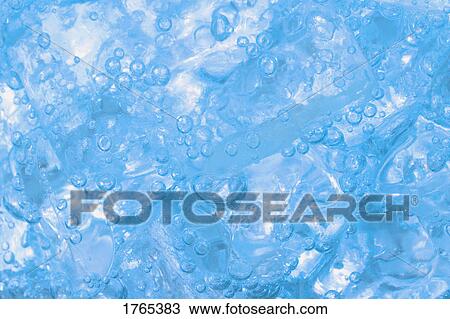 Stock Image - A liquid blue background. Fotosearch