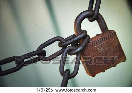 A padlock and chains View Large Photo Image Stock Photography - A padlock and chains. Fotosearch