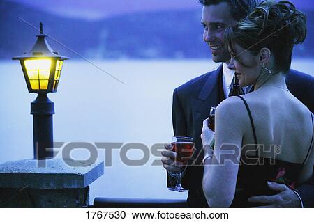 A romantic evening View Large Photo Image Stock Image - A romantic evening. Fotosearch