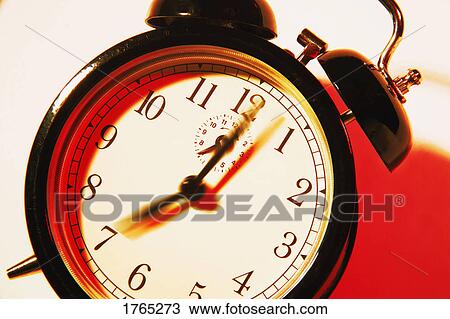 Stock Image - An alarm clock. Fotosearch