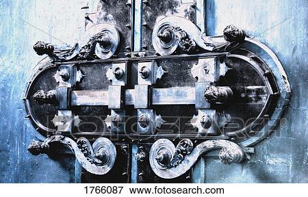 Antique padlock on church door View Large Photo Image Stock Photo - Antique padlock on church door. Fotosearch
