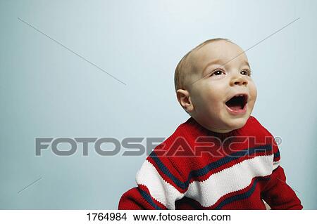 Picture - Child laughs. Fotosearch
