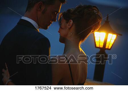 Picture - Couple on a date. Fotosearch