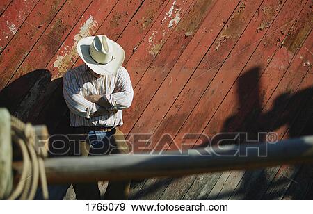 Cowboy rests View Large Photo Image Stock Photo - Cowboy rests. Fotosearch