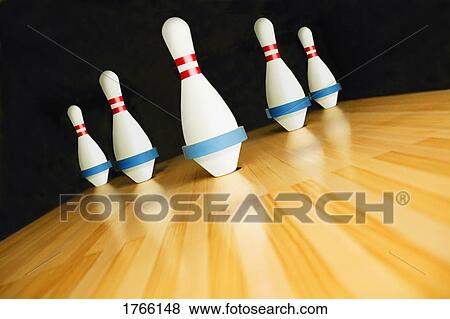 Five pin bowling View Large Photo Image Stock Photo - Five pin bowling. Fotosearch