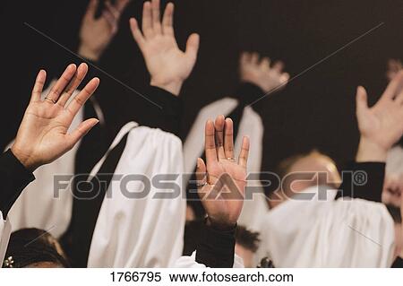 Hands raised in worship View Large Photo Image Stock Photography - Hands raised in worship. Fotosearch