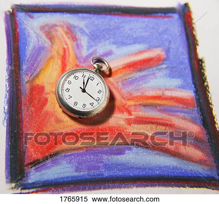 Stock Photography - Holding onto time. Fotosearch