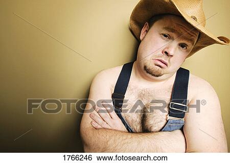 Man with cowboy hat View Large Photo Image Stock Photograph - Man with cowboy hat. Fotosearch