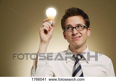 Man with idea View Large Photo Image Stock Image - Man with idea. Fotosearch