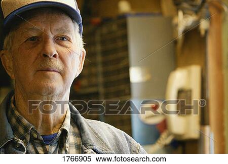 Stock Photography - Portrait of a man. Fotosearch