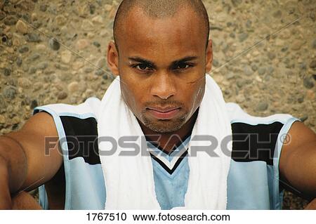Portrait of an athlete View Large Photo Image Stock Image - Portrait of an athlete. Fotosearch