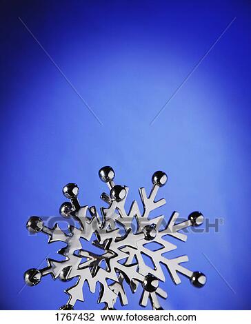 Stock Image - Snow flakes. Fotosearch