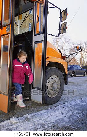 Taking the bus to school View Large Photo Image Stock Image - Taking the bus to school. Fotosearch