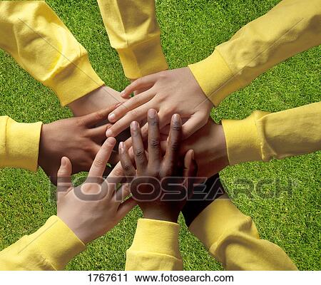 Stock Image - Teamwork. Fotosearch