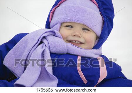 Toddler in a snowsuit View Large Photo Image Stock Photography - Toddler in a snowsuit. Fotosearch