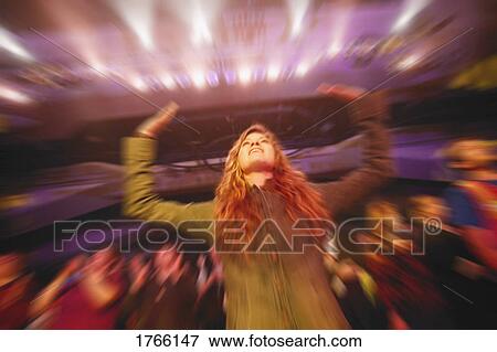 Stock Photo - Woman worshipping. Fotosearch