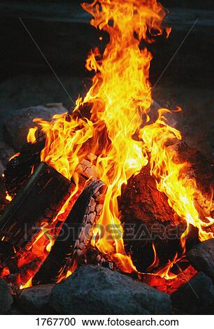 A bonfire View Large Photo Image Stock Image - A bonfire. Fotosearch