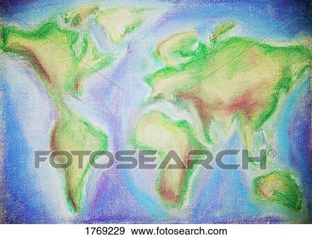 A colorful map View Large Photo Image Stock Photo - A colorful map. Fotosearch